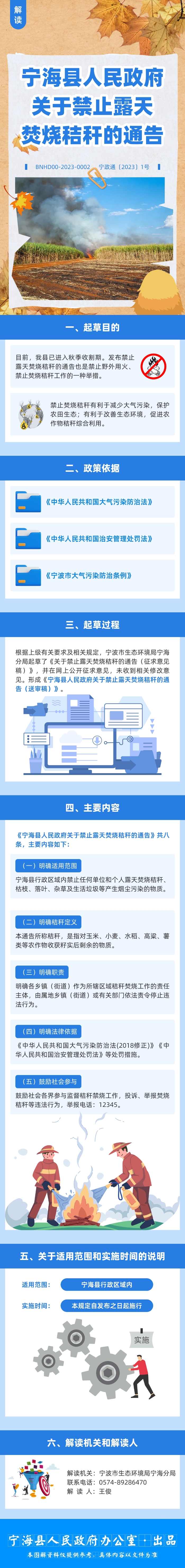 關(guān)于《寧?？h人民政府關(guān)于禁止露天焚燒秸稈的通告》.jpg